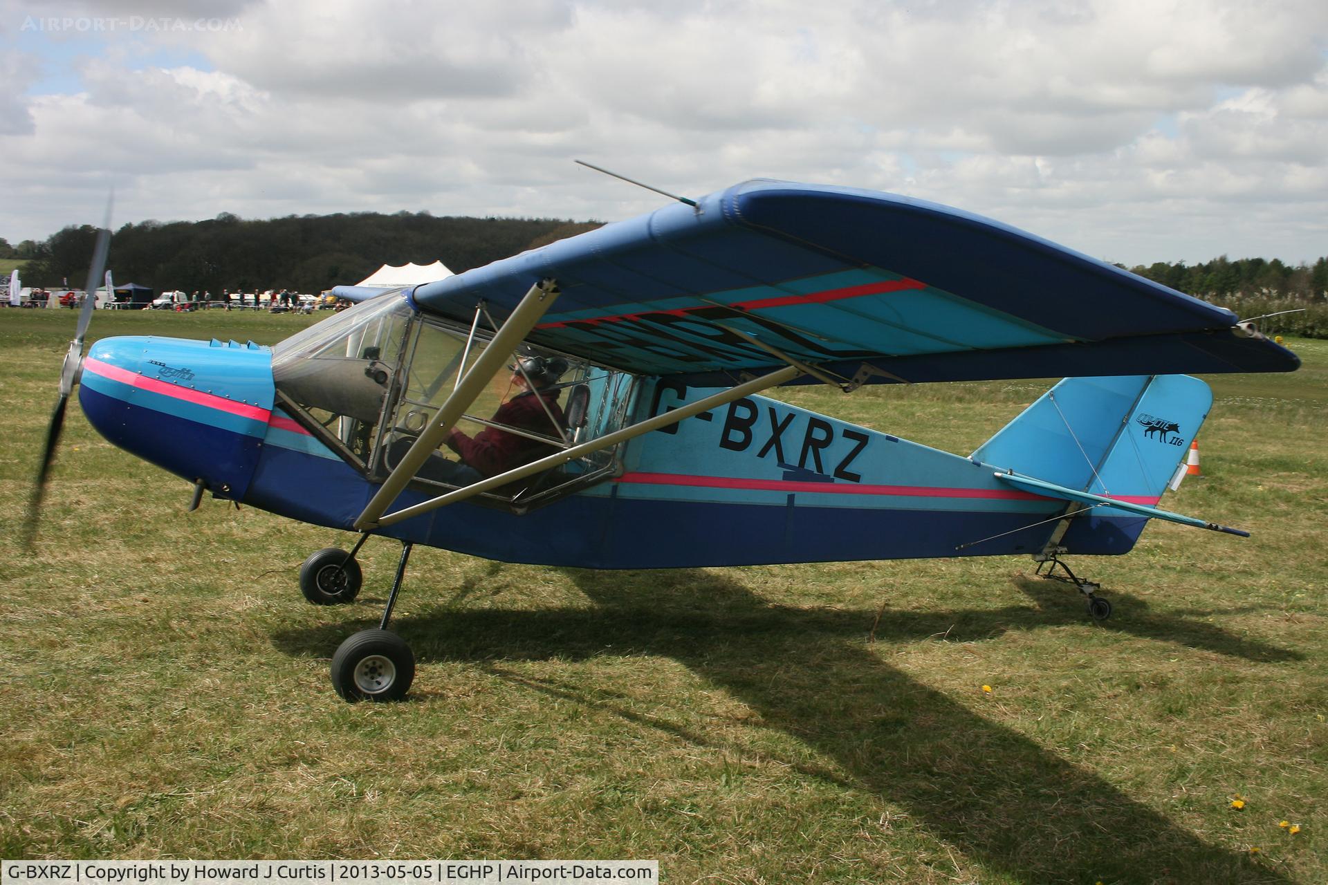G-BXRZ, 2000 Rans S-6-116 Coyote II C/N PFA 204A-13195, Privately owned. At the Microlight Trade Fair.