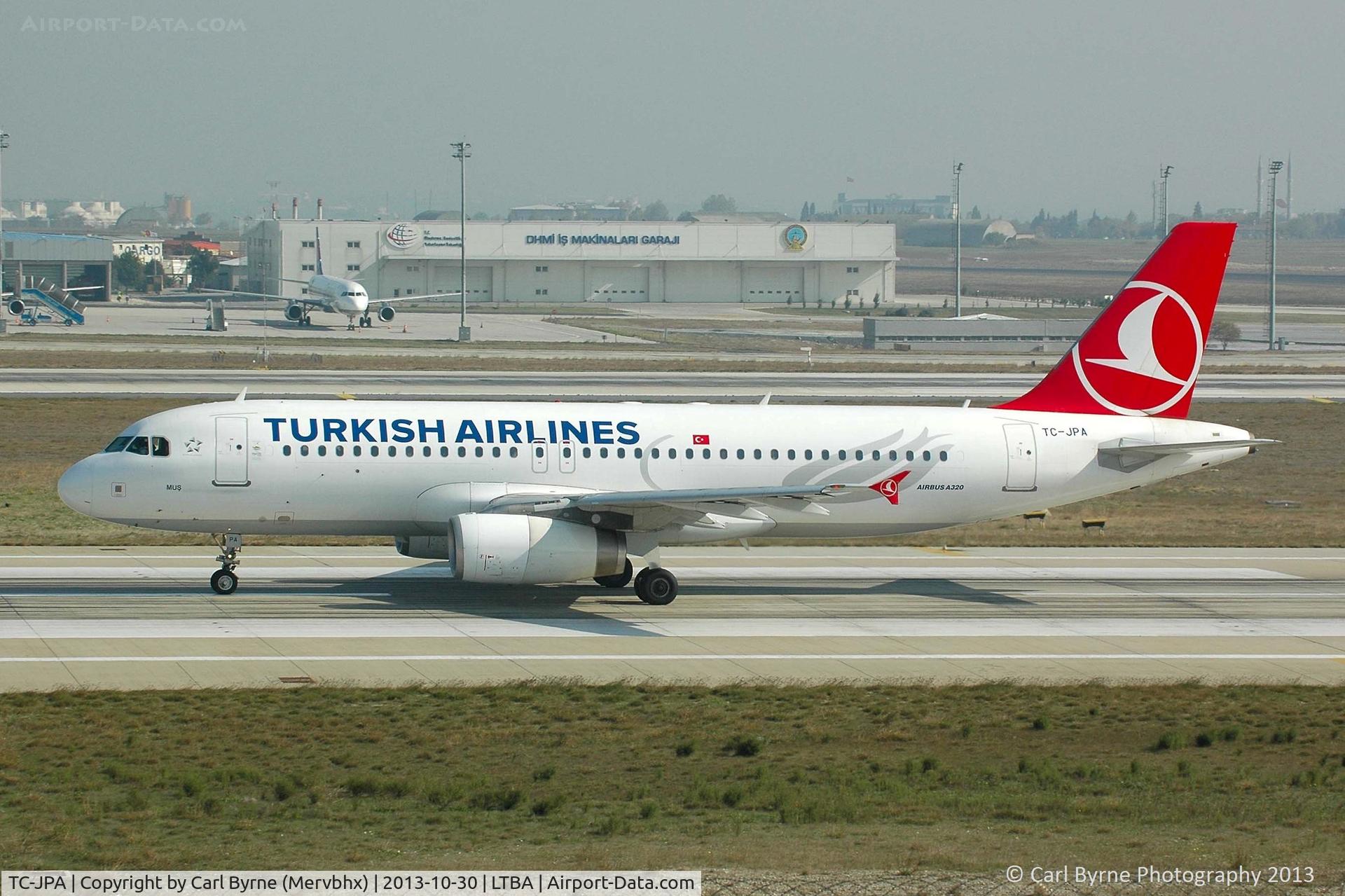 TC-JPA, 2005 Airbus A320-232 C/N 2609, Taken from the Fly Inn Shopping Mall.