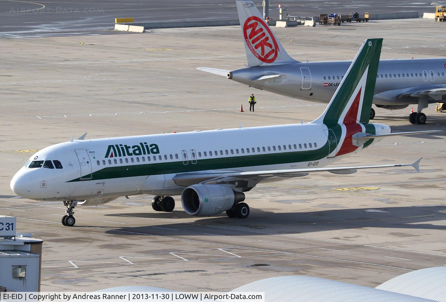 EI-EID, 2010 Airbus A320-216 C/N 4523, Alitalia A320
