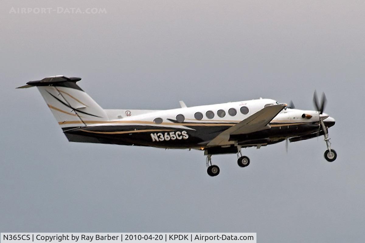 N365CS, 1987 Beech 300 C/N FA-120, Beech 300 Super King Air [FA-120] Atlanta-Dekalb Peachtree~N 20/04/2010