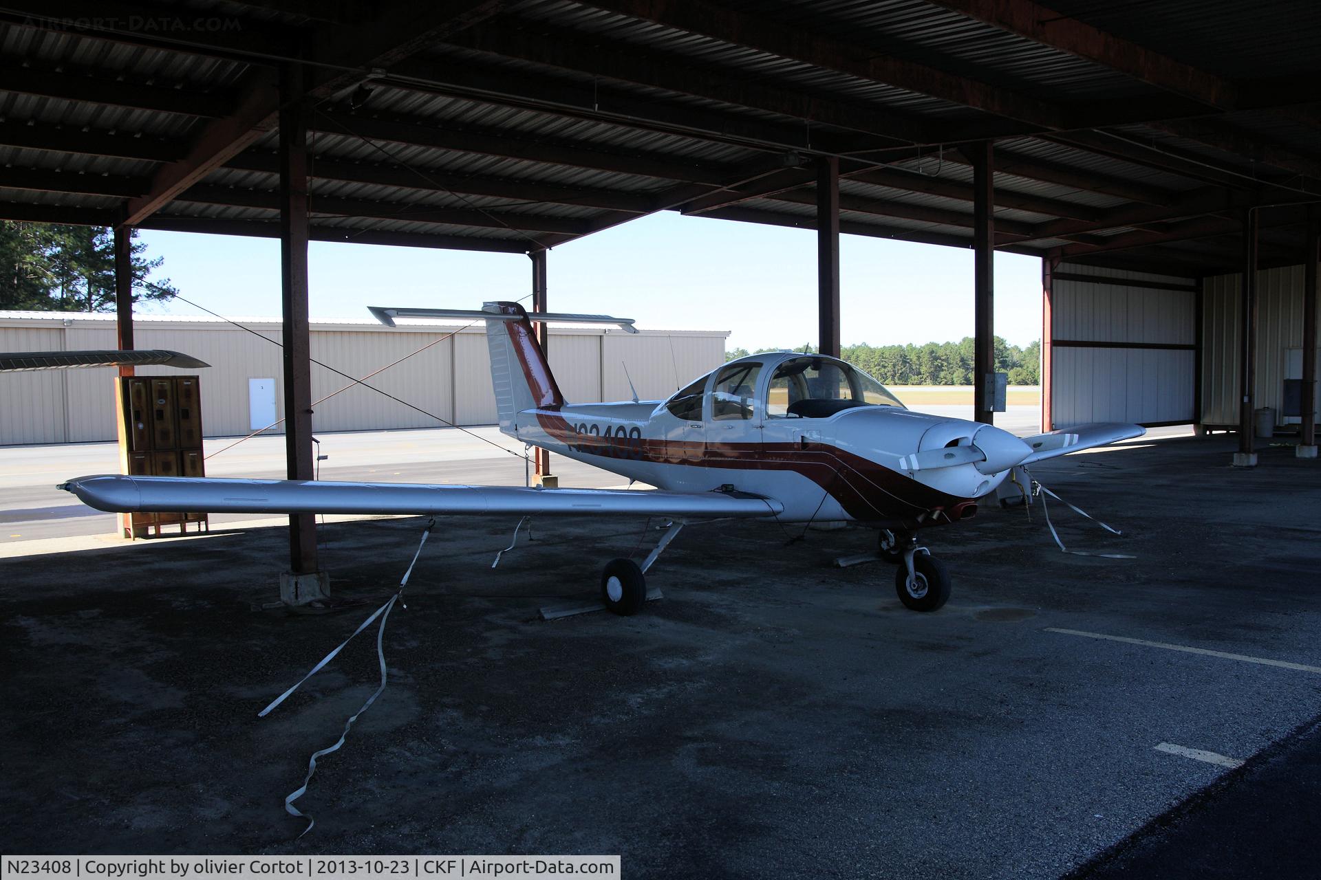 N23408, 1981 Piper PA-38-112 Tomahawk Tomahawk C/N 38-81A0129, Cordele airport