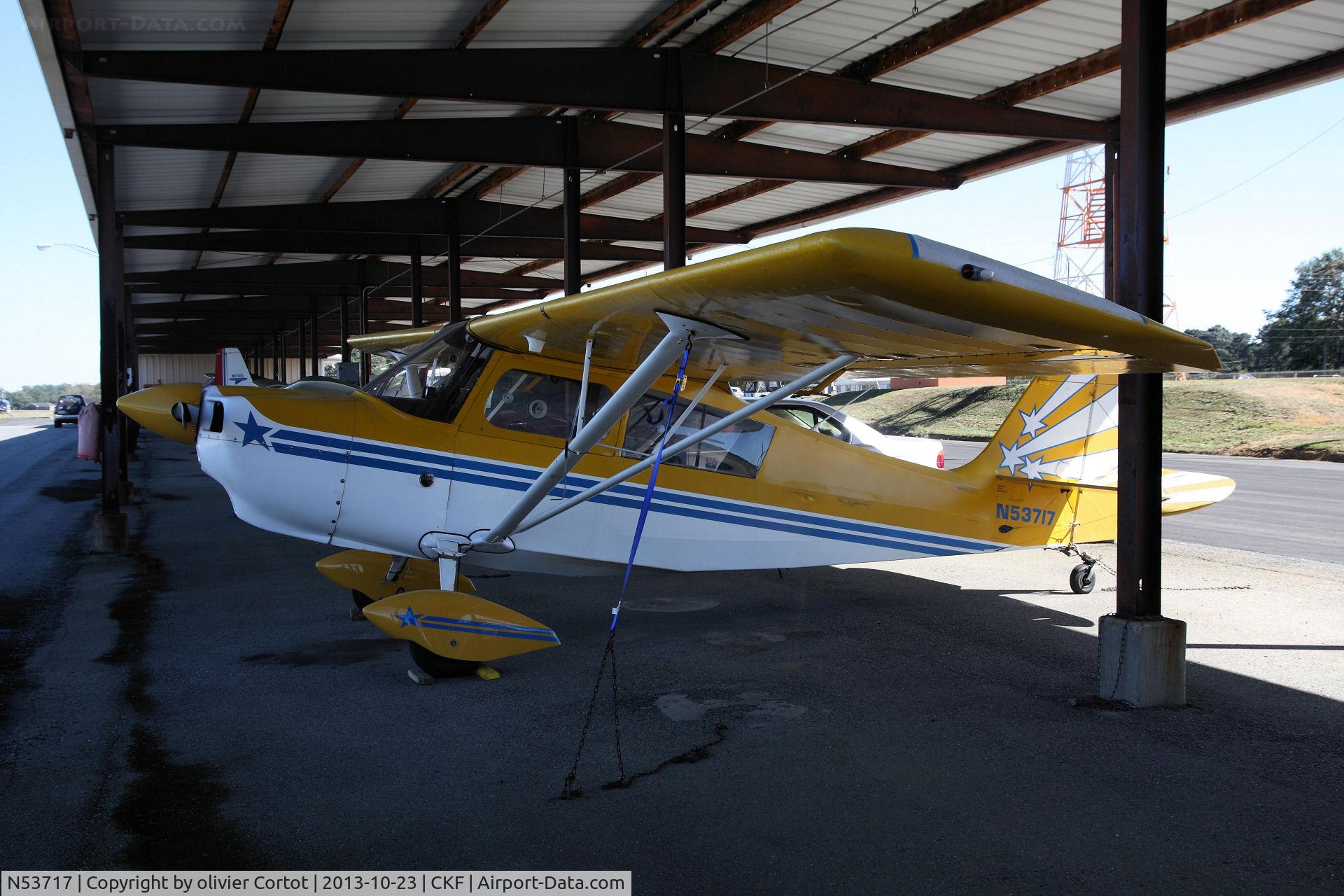N53717, 1975 Bellanca 8KCAB Decathlon C/N 203-75, Cordele airport
