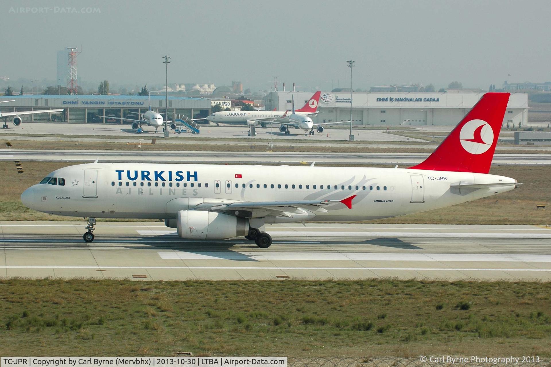 TC-JPR, 2008 Airbus A320-232 C/N 3654, Taken from the Fly Inn Shopping Mall.