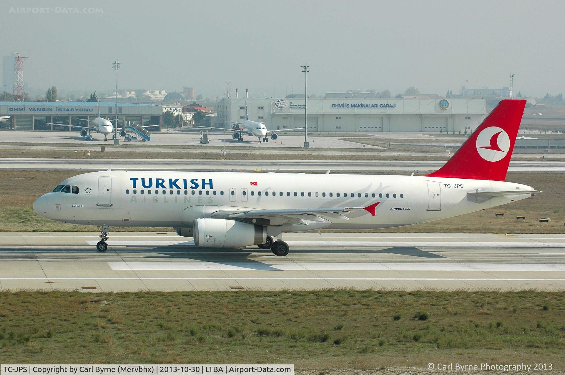TC-JPS, 2008 Airbus A320-232 C/N 3718, Taken from the Fly Inn Shopping Mall.