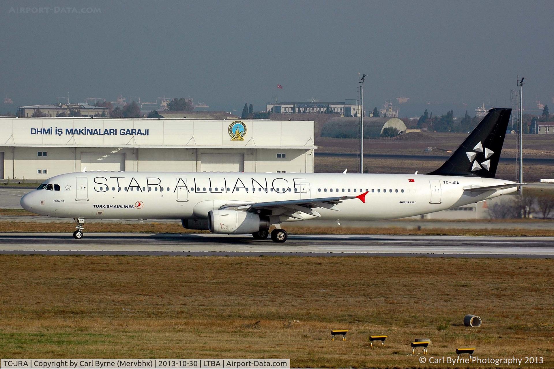 TC-JRA, 2006 Airbus A321-231 C/N 2823, Taken from the Fly Inn Shopping Mall.