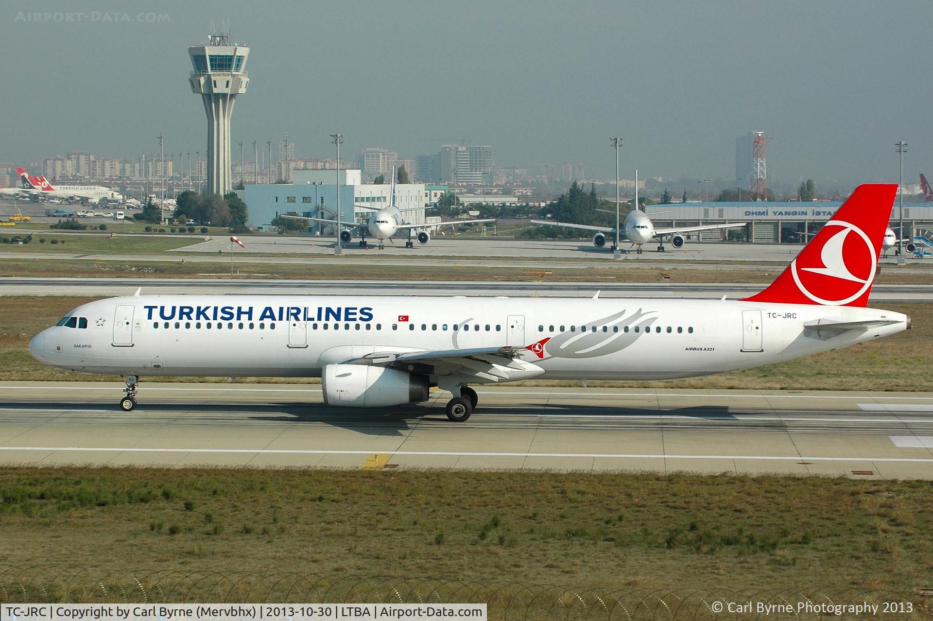 TC-JRC, 2006 Airbus A321-231 C/N 2999, Taken from the Fly Inn Shopping Mall.