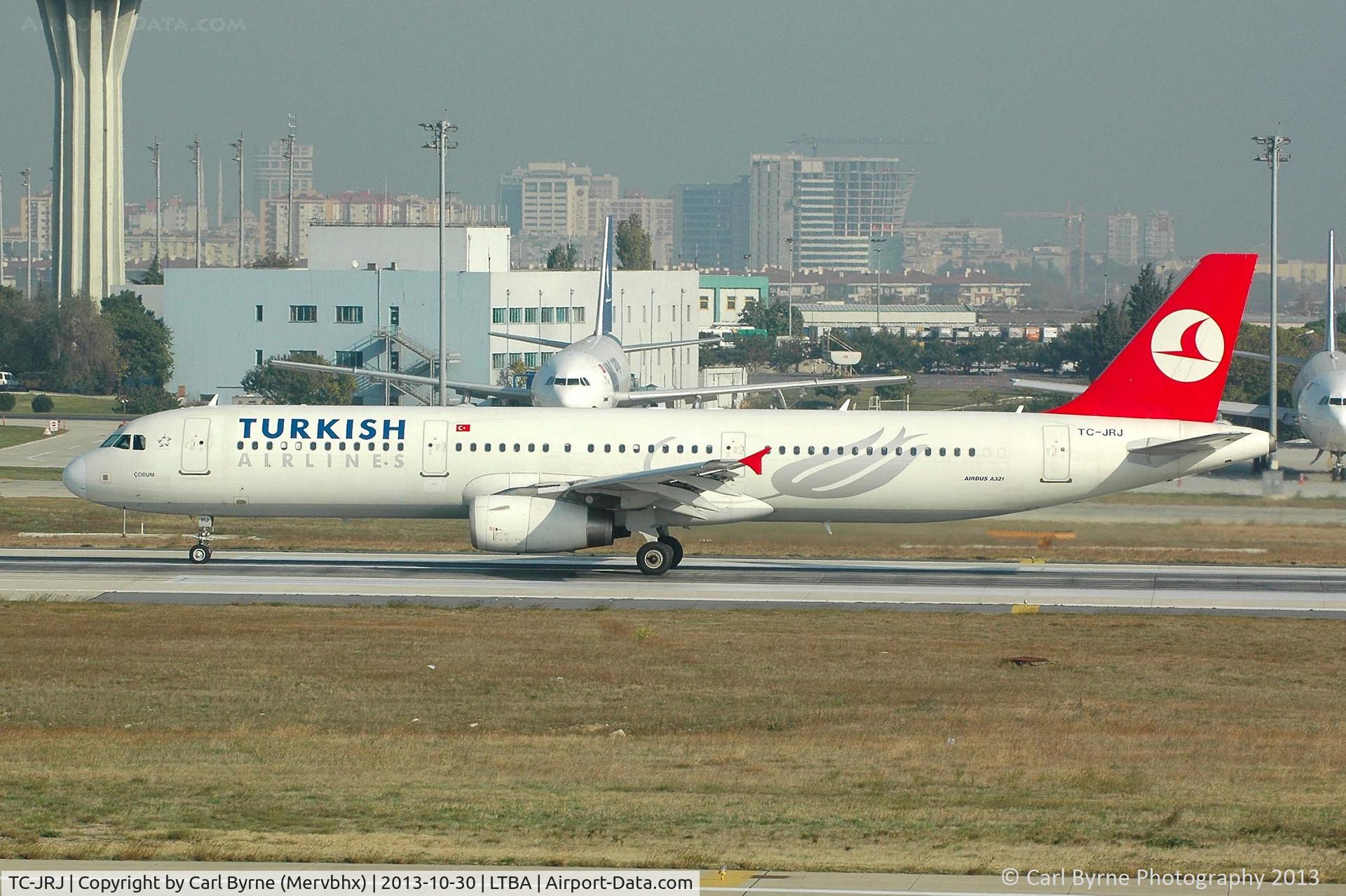 TC-JRJ, 2008 Airbus A321-231 C/N 3429, Taken from the Fly Inn Shopping Mall.
