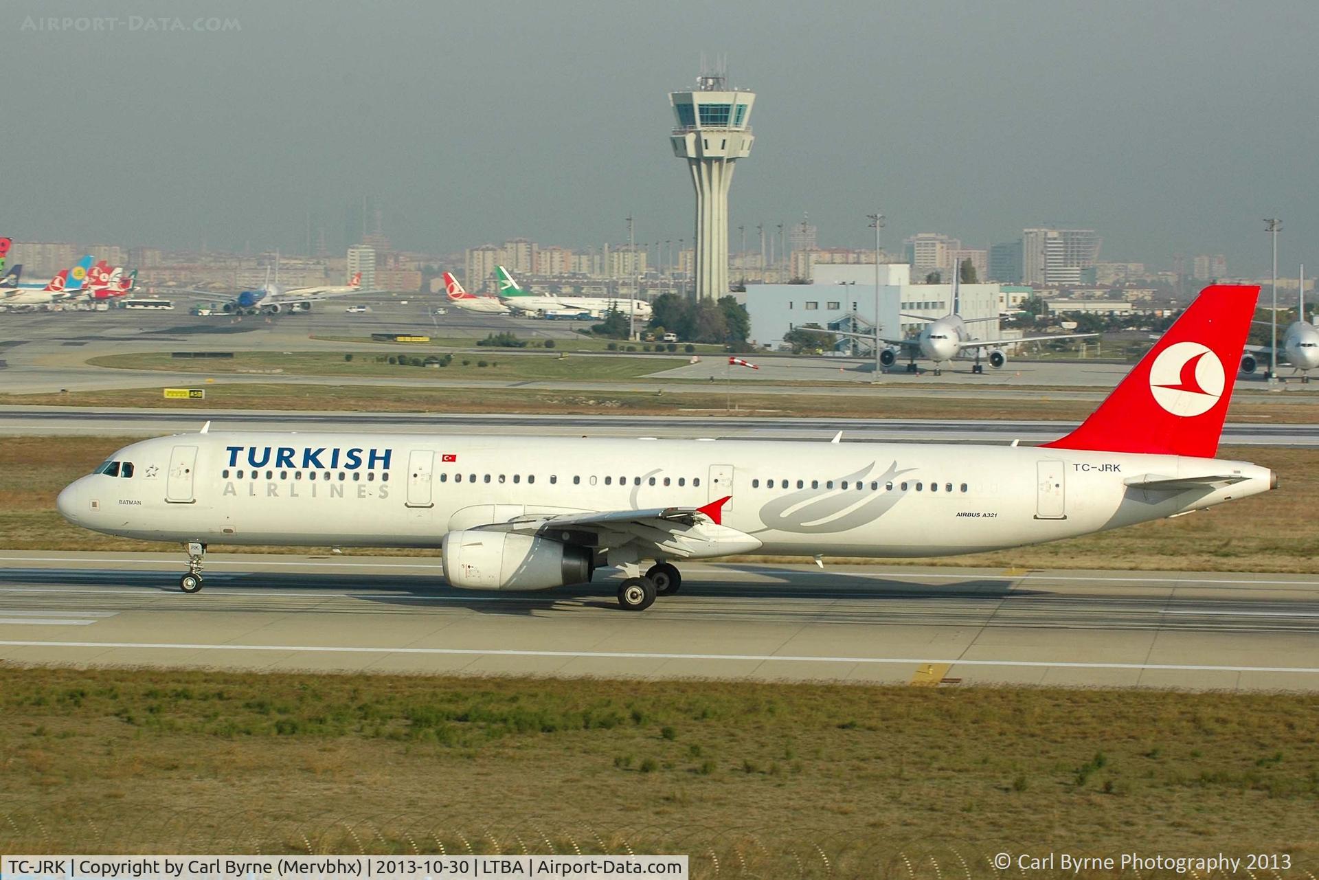 TC-JRK, 2008 Airbus A321-231 C/N 3525, Taken from the Fly Inn Shopping Mall.