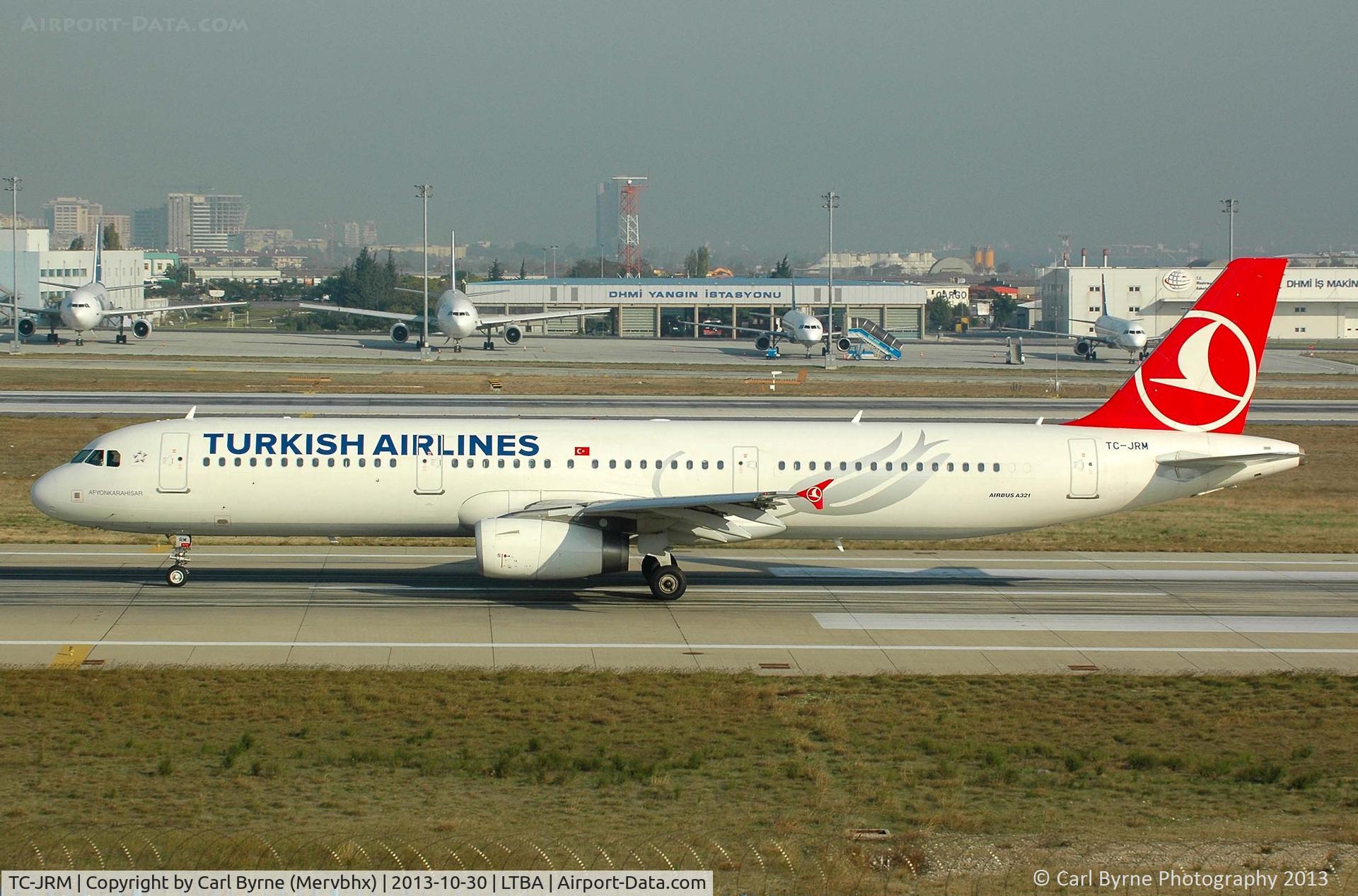 TC-JRM, 2011 Airbus A321-231 C/N 4643, Taken from the Fly Inn Shopping Mall.