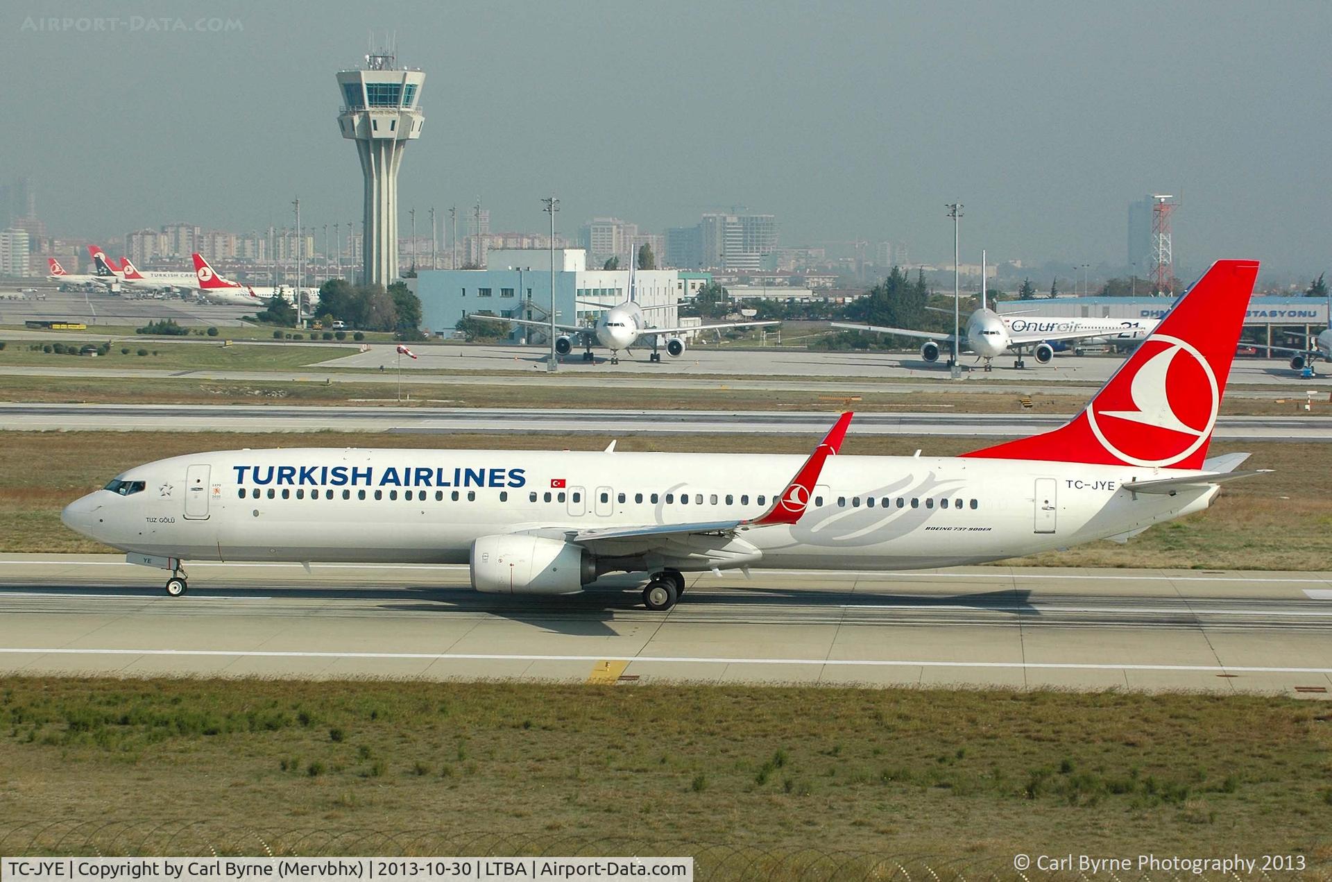 TC-JYE, 2012 Boeing 737-9F2/ER C/N 40979, Taken from the Fly Inn Shopping Mall.