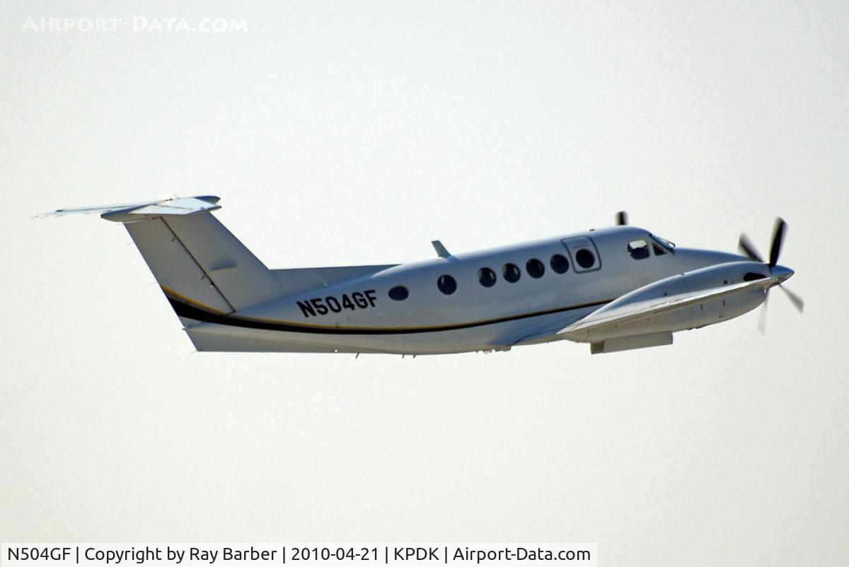 N504GF, 1983 Beech B200 King Air C/N BB-1156, Beech B200 Super King Air [BB-1156] Atlanta-Dekalb Peachtree~N 21/04/2010