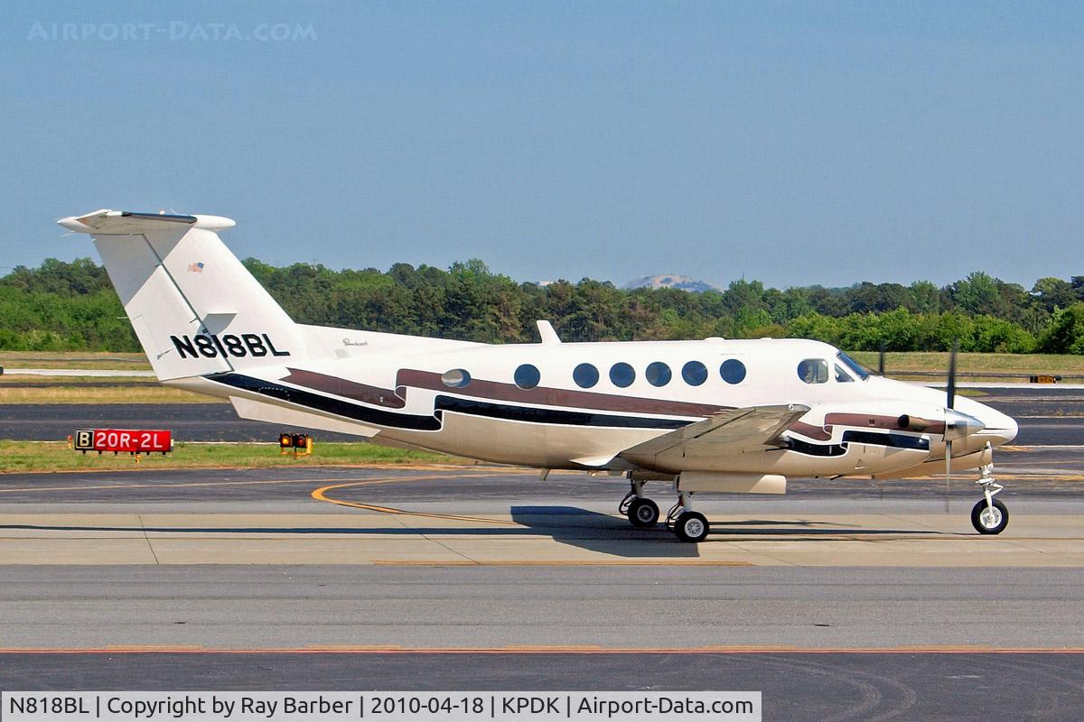 N818BL, 1991 Beech B200 King Air C/N BB-1394, Beech B200 Super King Air [BB-1394] Atlanta-Dekalb Peachtree~N 18/04/2010