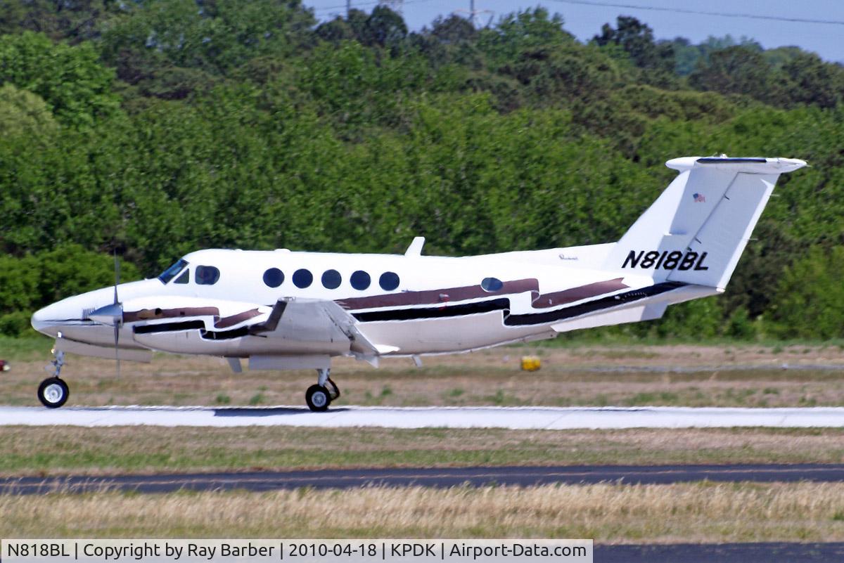 N818BL, 1991 Beech B200 King Air C/N BB-1394, Beech B200 Super King Air [BB-1394] Atlanta-Dekalb Peachtree~N 18/04/2010