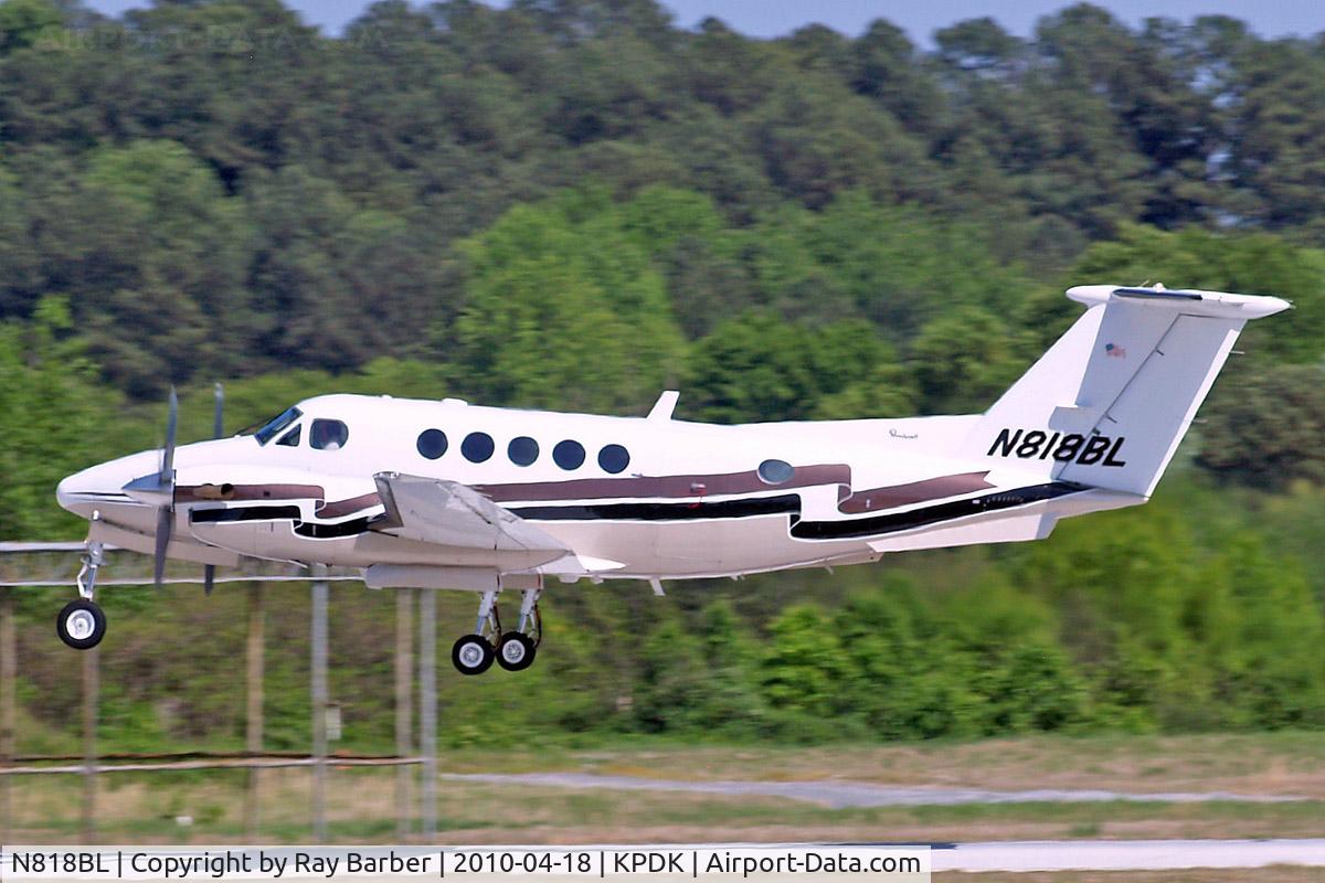 N818BL, 1991 Beech B200 King Air C/N BB-1394, Beech B200 Super King Air [BB-1394] Atlanta-Dekalb Peachtree~N 18/04/2010