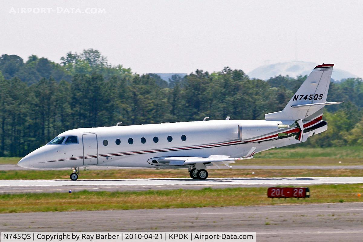 N745QS, 2007 Israel Aircraft Industries Gulfstream 200 C/N 170, IAI G200 Galaxy [170] (NetJets) Atlanta-Dekalb Peachtree~N 21/04/2010