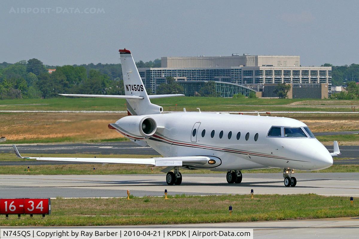 N745QS, 2007 Israel Aircraft Industries Gulfstream 200 C/N 170, IAI G200 Galaxy [170] (NetJets) Atlanta-Dekalb Peachtree~N 21/04/2010