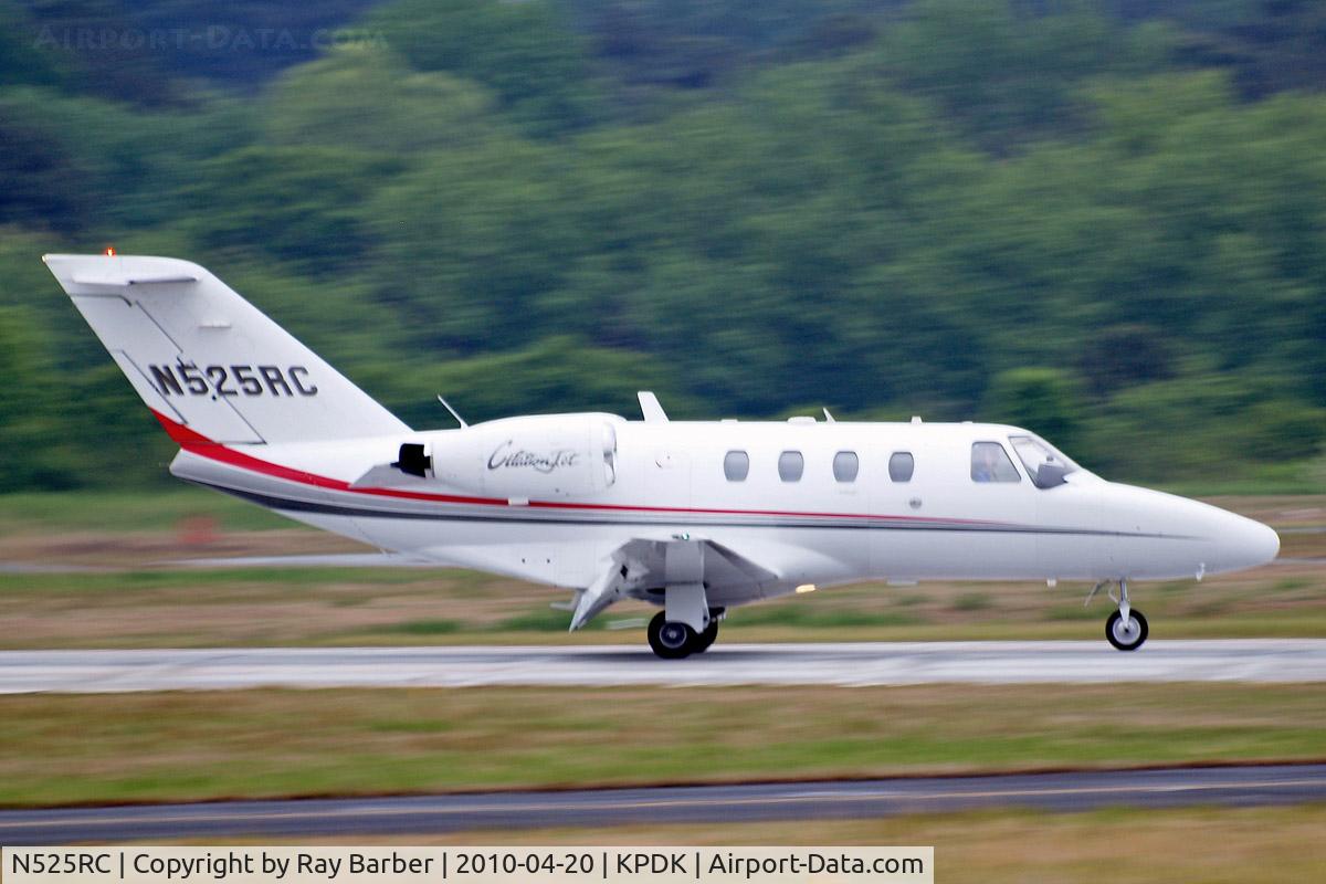 N525RC, 1997 Cessna 525 CitationJet CJ1 C/N 525-0178, Cessna Citationjet  [525-0178] Atlanta-Dekalb Peachtree~N 20/04/2010