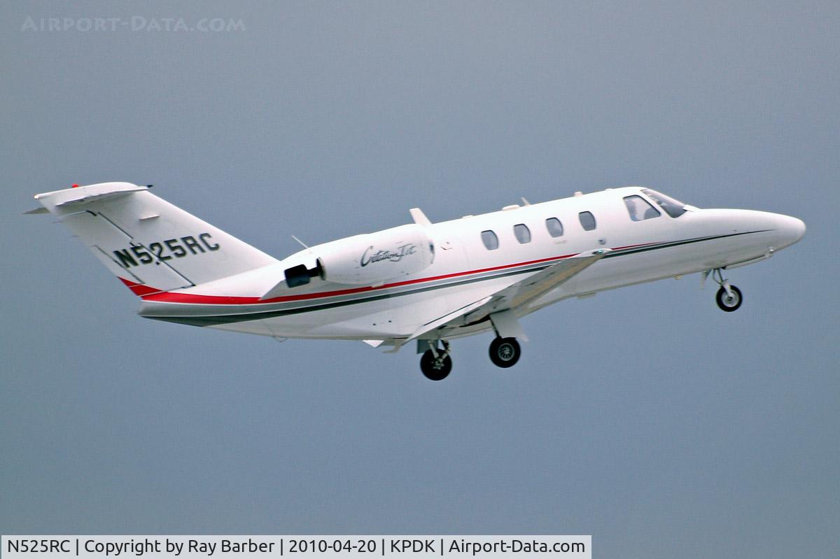 N525RC, 1997 Cessna 525 CitationJet CJ1 C/N 525-0178, Cessna Citationjet  [525-0178] Atlanta-Dekalb Peachtree~N 20/04/2010