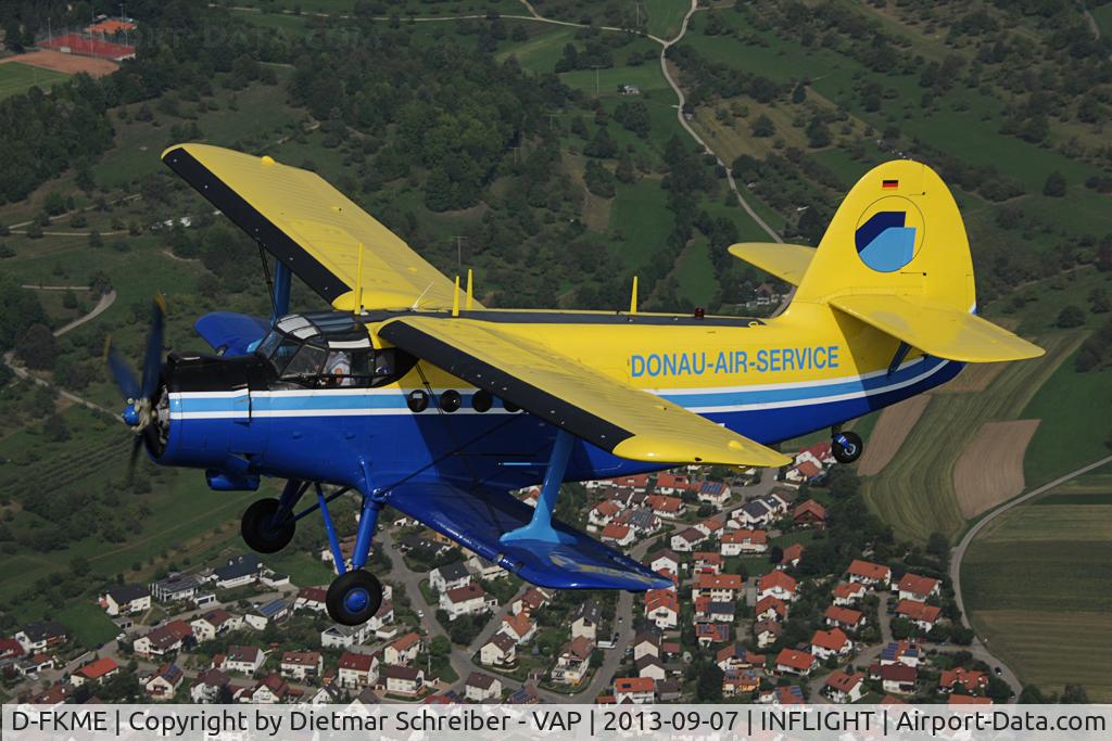 D-FKME, 1957 Antonov An-2 C/N 1G17805, Donau Air Service An2