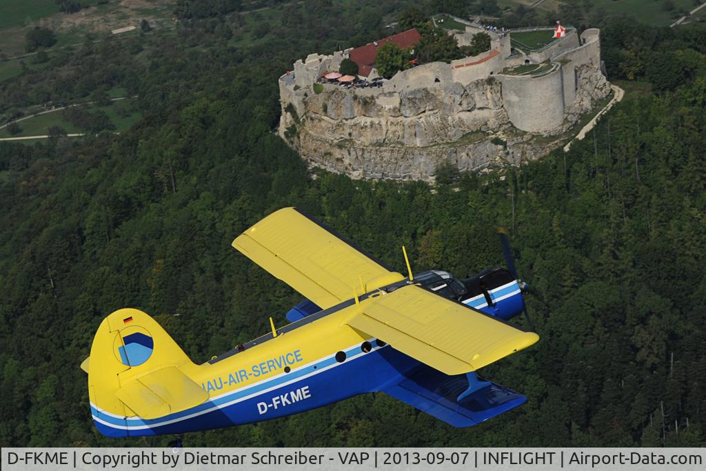 D-FKME, 1957 Antonov An-2 C/N 1G17805, Donau Air Service An2