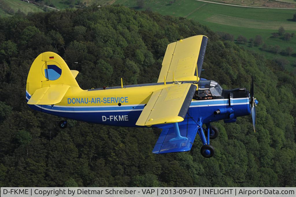 D-FKME, 1957 Antonov An-2 C/N 1G17805, Donau Air Service An2