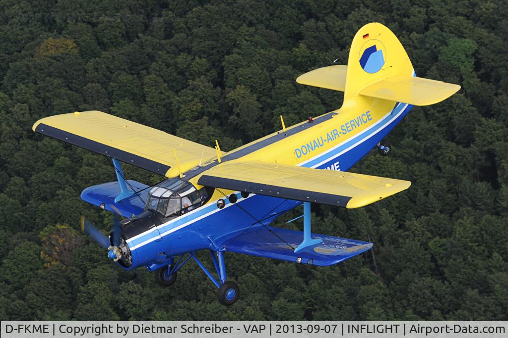 D-FKME, 1957 Antonov An-2 C/N 1G17805, Donau Air Service An2
