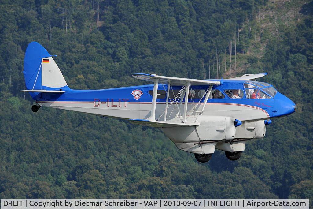 D-ILIT, 1945 De Havilland DH-89A Dominie/Dragon Rapide C/N 6879, DH89 Dominie