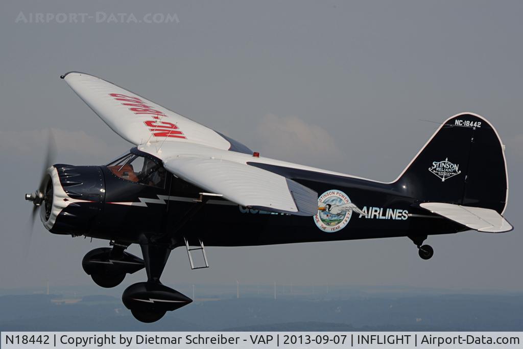 N18442, 1937 Stinson SR-9C Reliant C/N 5354, Stinson SR9C