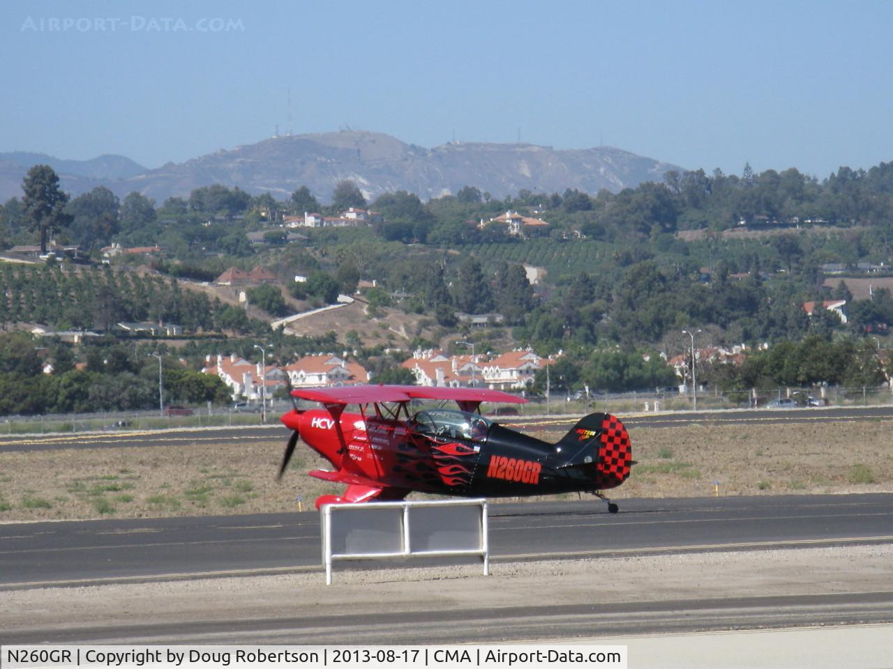 N260GR, 1984 Christen Pitts S-2B Special C/N 5059, 1984 Christen PITTS S-2B ex 'HAVOC', Lycoming AEIO-540 260 Hp, taxi to Rwy 26