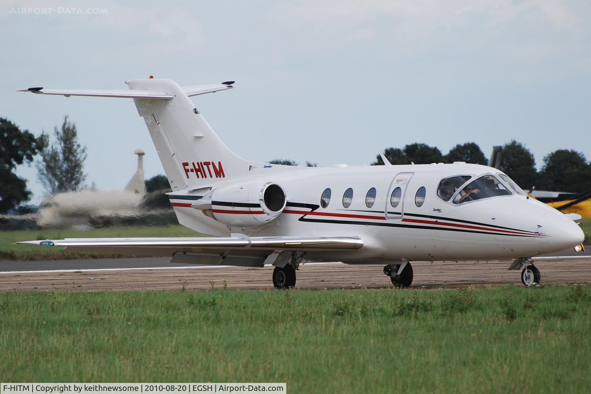 F-HITM, 2006 Hawker Beechcraft 400A Beechjet Beechjet C/N RK-501, Very nice visitor !