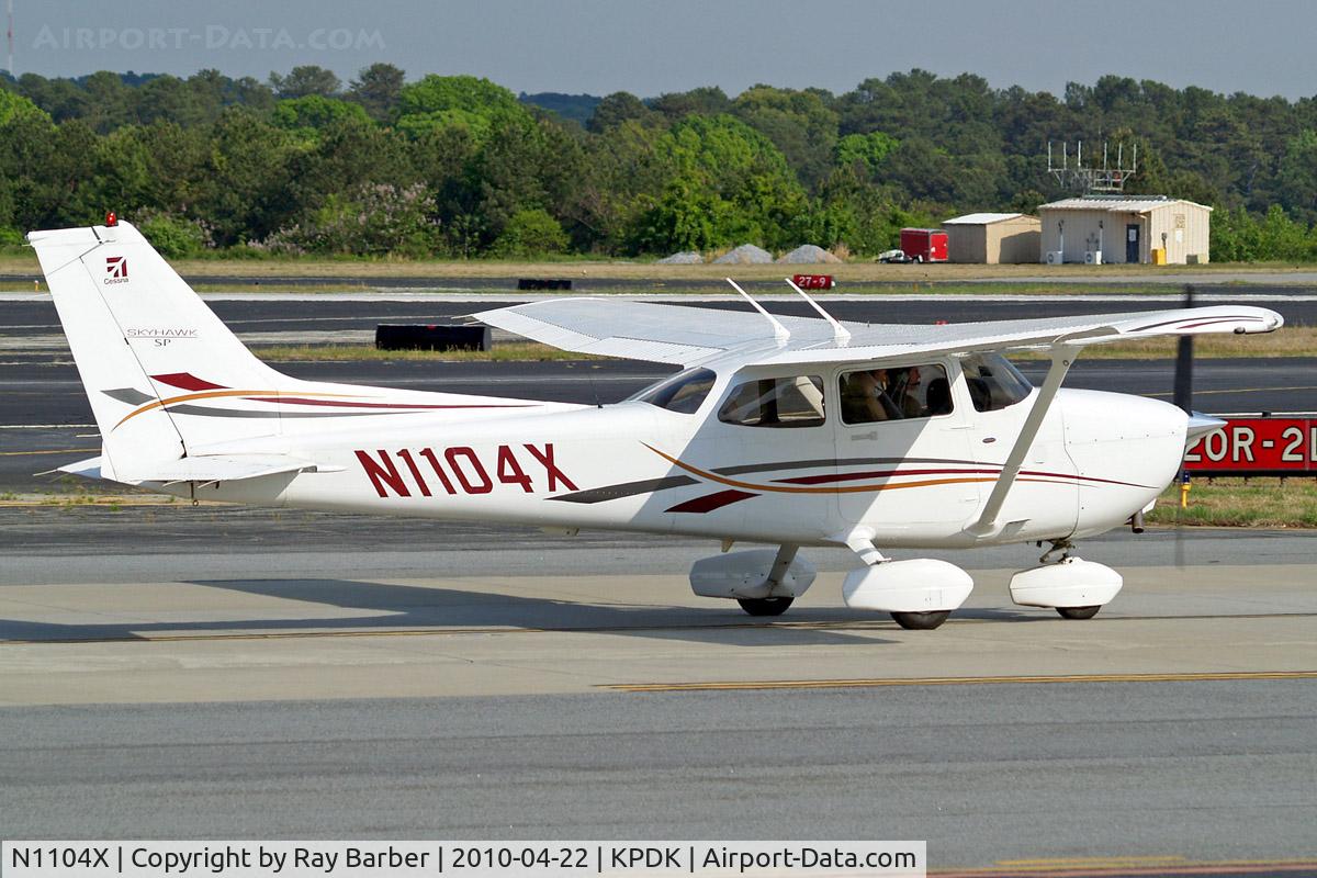 N1104X, 2006 Cessna 172S C/N 172S10297, Cessna 172S Skyhawk [172S-10297] Atlanta-Dekalb Peachtree~N 22/04/2010