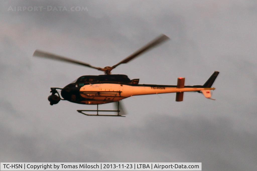 TC-HSN, Aerospatiale AS-350B-3 Ecureuil C/N 4512, 