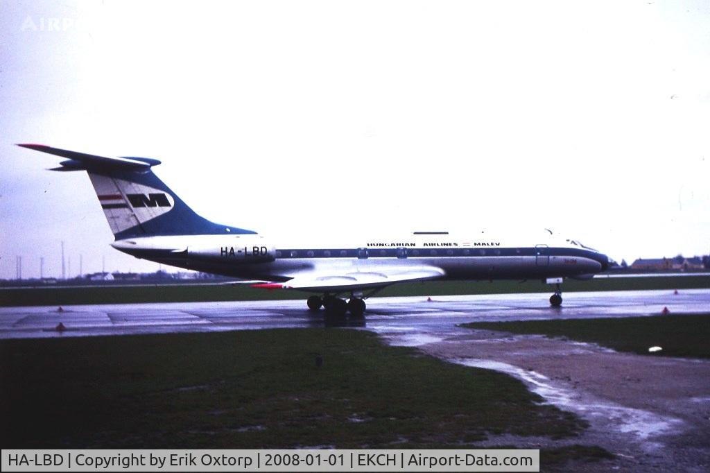 HA-LBD, 1968 Tupolev Tu-134 C/N 9350801, HA-LBD in CPH
