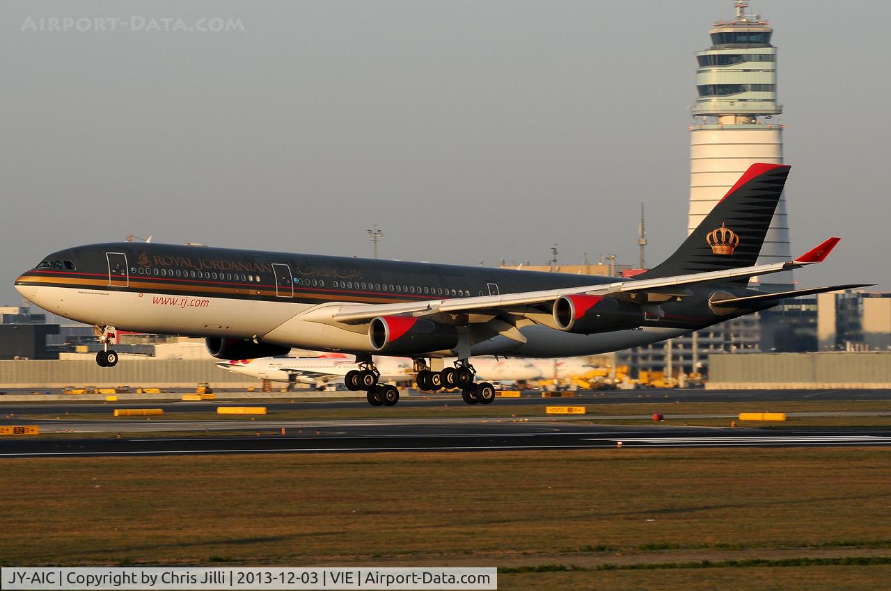 JY-AIC, 1993 Airbus A340-212 C/N 14, Royal Jordanian