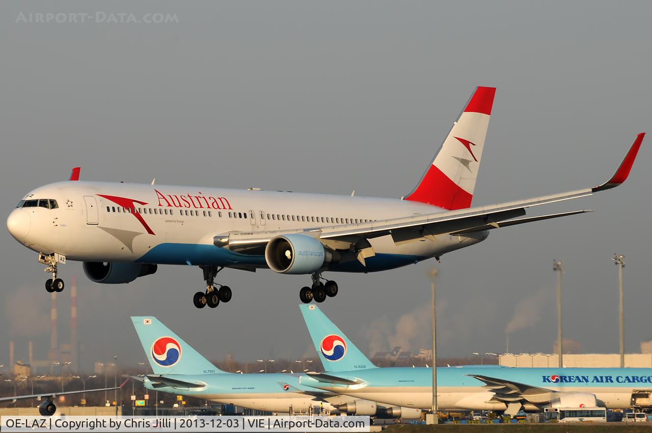 OE-LAZ, 1999 Boeing 767-3Z9 C/N 30331, Austrian Airlines