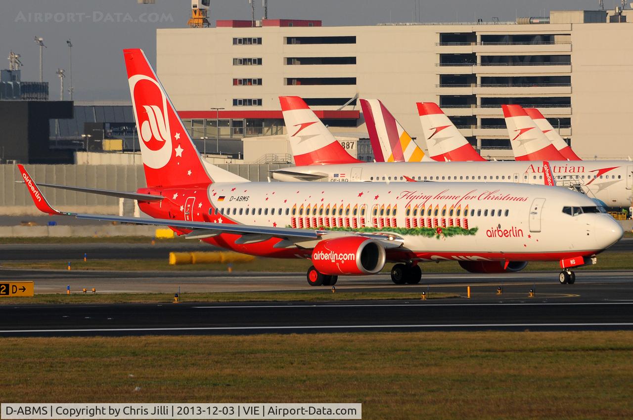 D-ABMS, 2013 Boeing 737-86J C/N 37782, Air Berlin