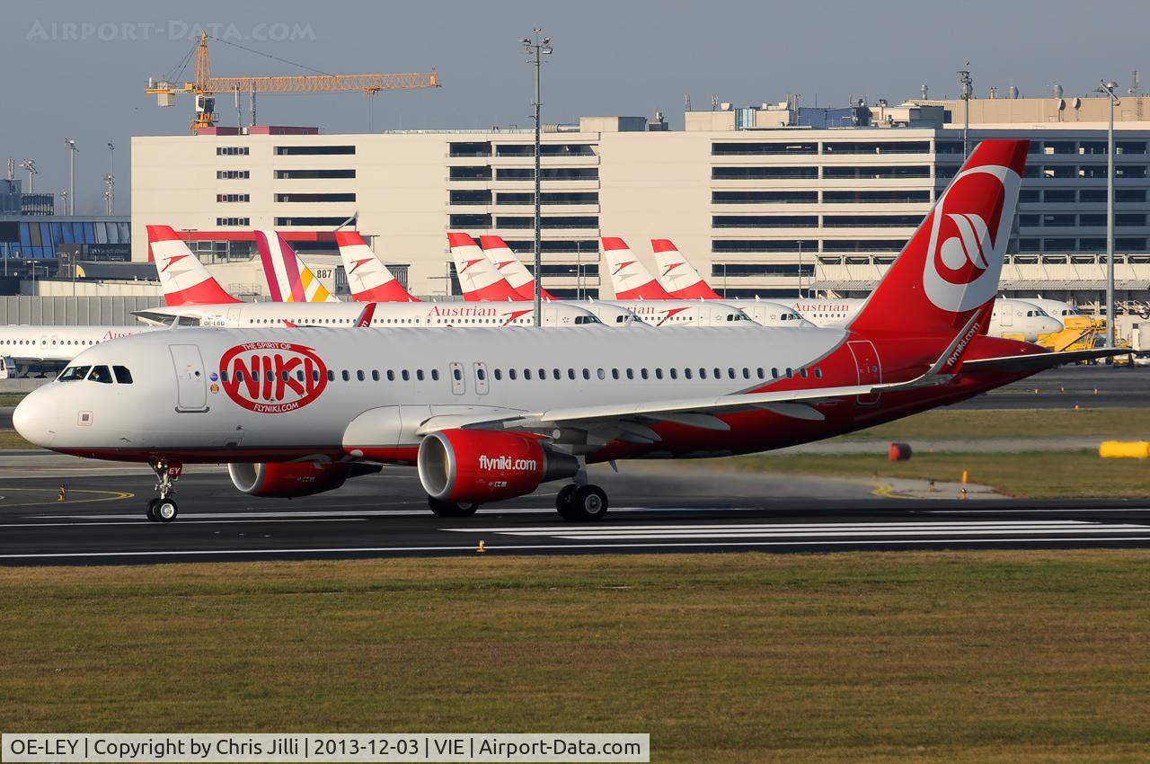 OE-LEY, 2013 Airbus A320-214 C/N 5648, Air Berlin Austria (NIKI)