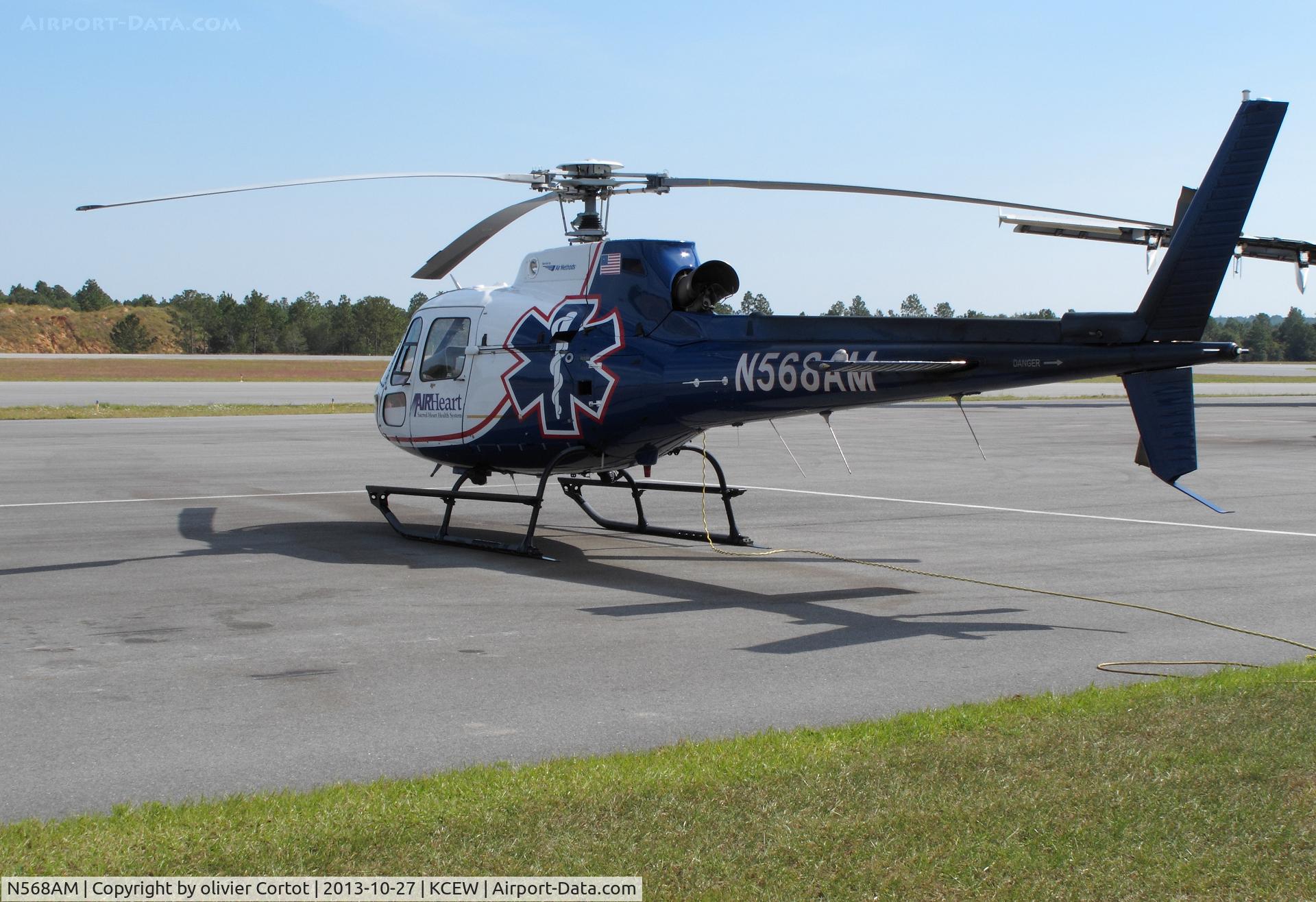 N568AM, 2008 Aérospatiale AS-350B-2 Ecureuil C/N 4462, Medevac helicopter