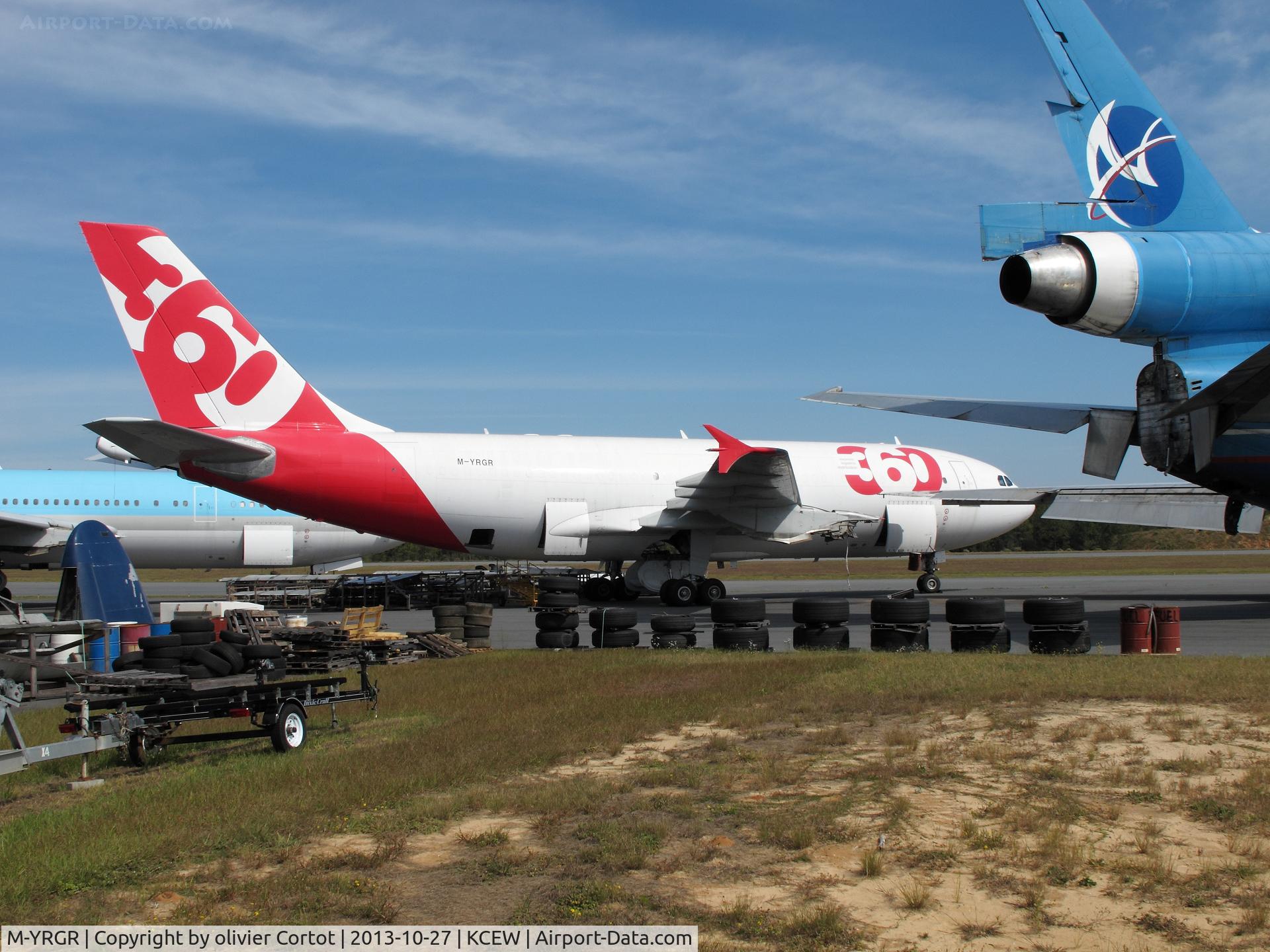 M-YRGR, 1993 Airbus A310-324F C/N 684, retired in Florida !