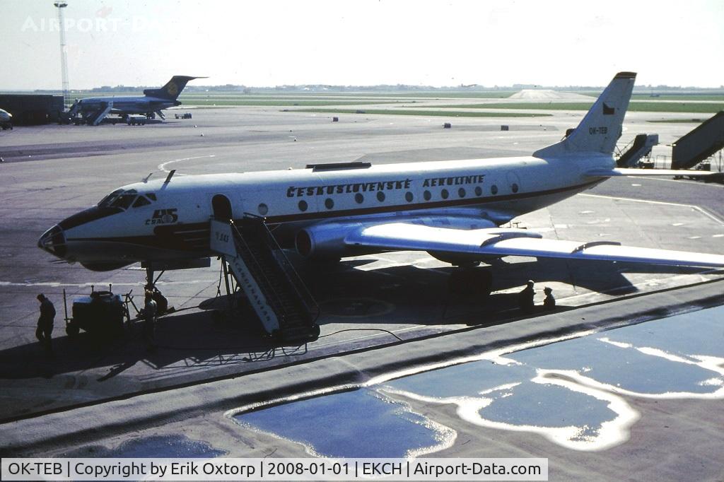 OK-TEB, 1964 Tupolev Tu-124V C/N 4351504, OK-TEB in CPH