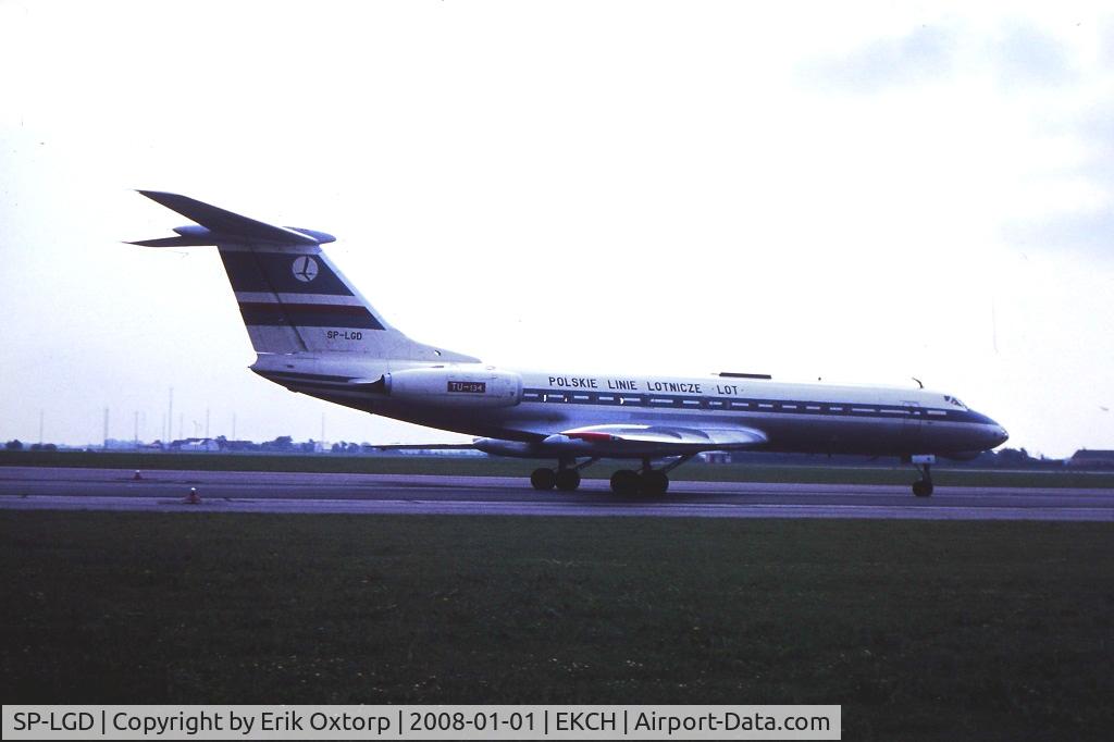 SP-LGD, 1969 Tupolev Tu-134 C/N 9350804, SP-LGD in CPH