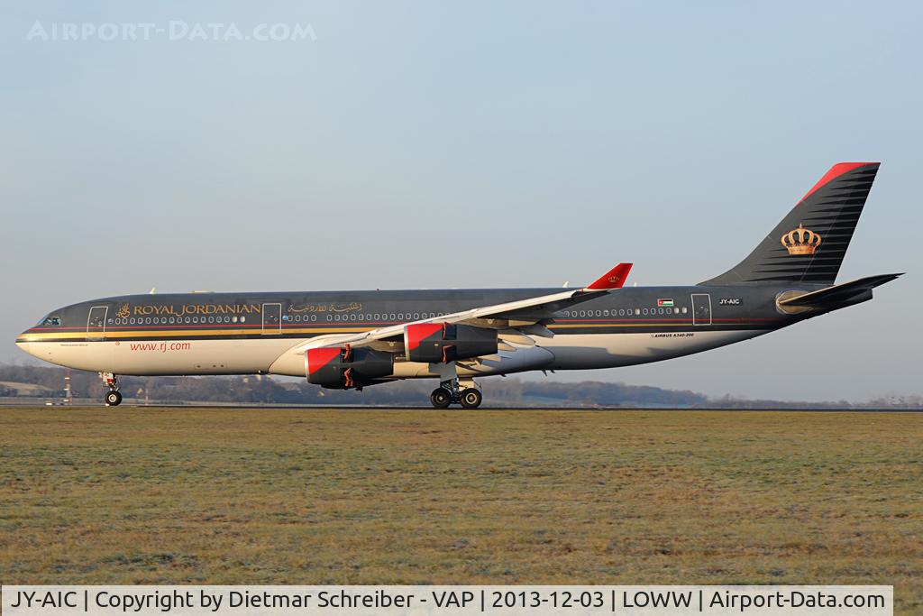 JY-AIC, 1993 Airbus A340-212 C/N 14, Royal Jordanian Airbus 340-200