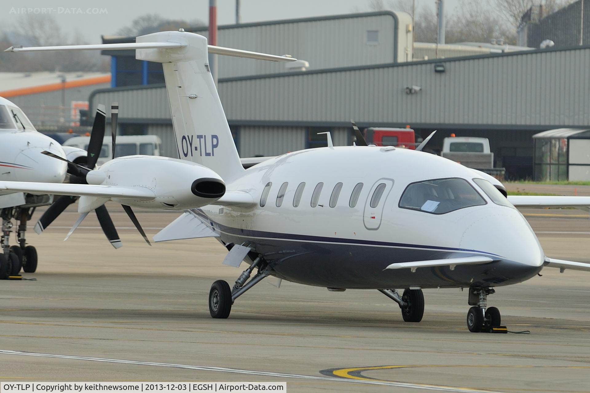 OY-TLP, 2003 Piaggio P-180 Avanti C/N 1060, Busy Parking Area !