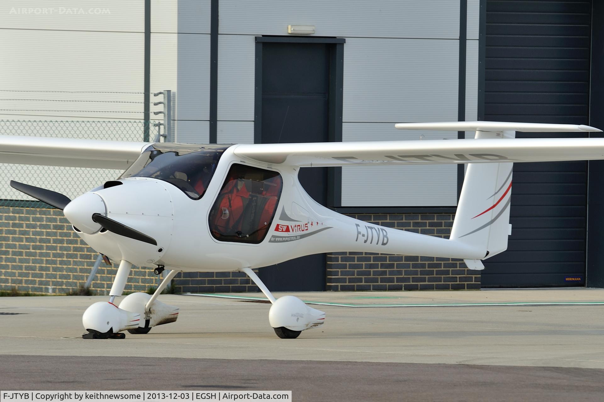F-JTYB, Pipistrel Virus C/N 415 SWN 100, Parked in a corner !
