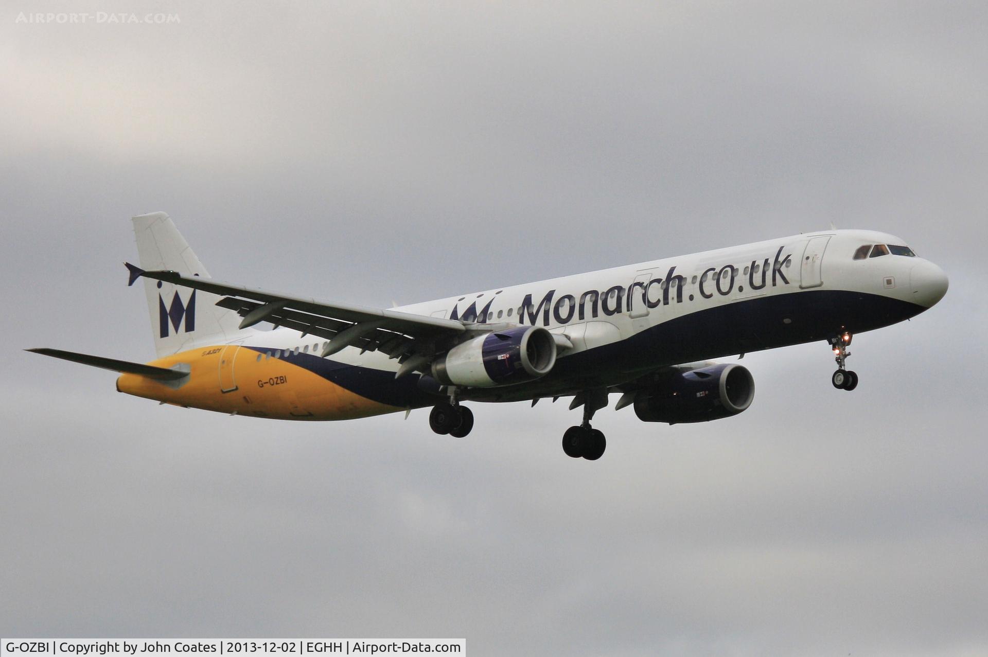 G-OZBI, 2007 Airbus A321-231 C/N 2234, Last flight in this livery - arriving for repaint.