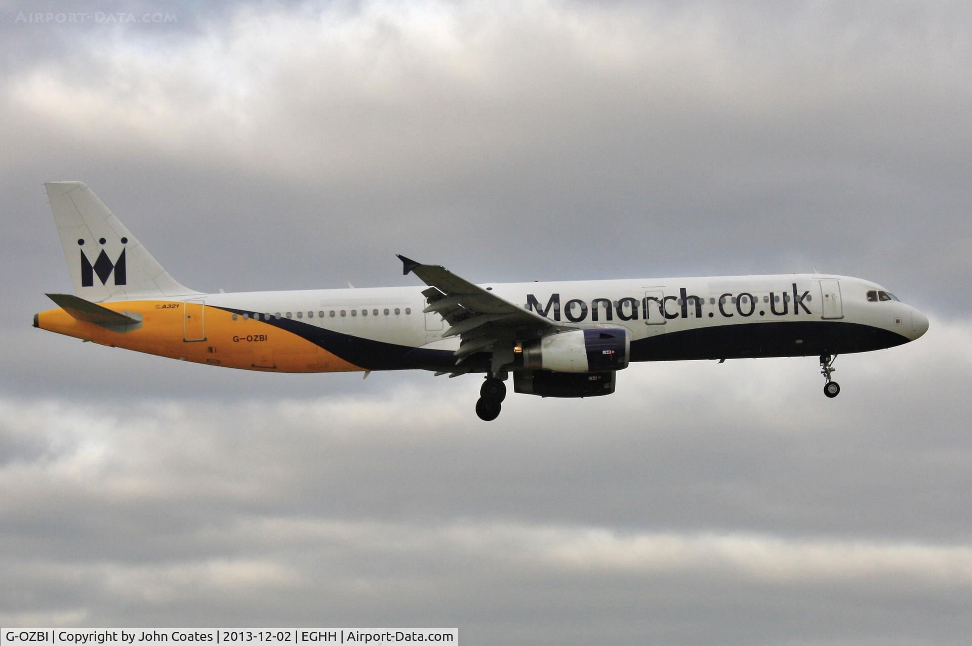 G-OZBI, 2007 Airbus A321-231 C/N 2234, Arriving 08 for a respray to next livery