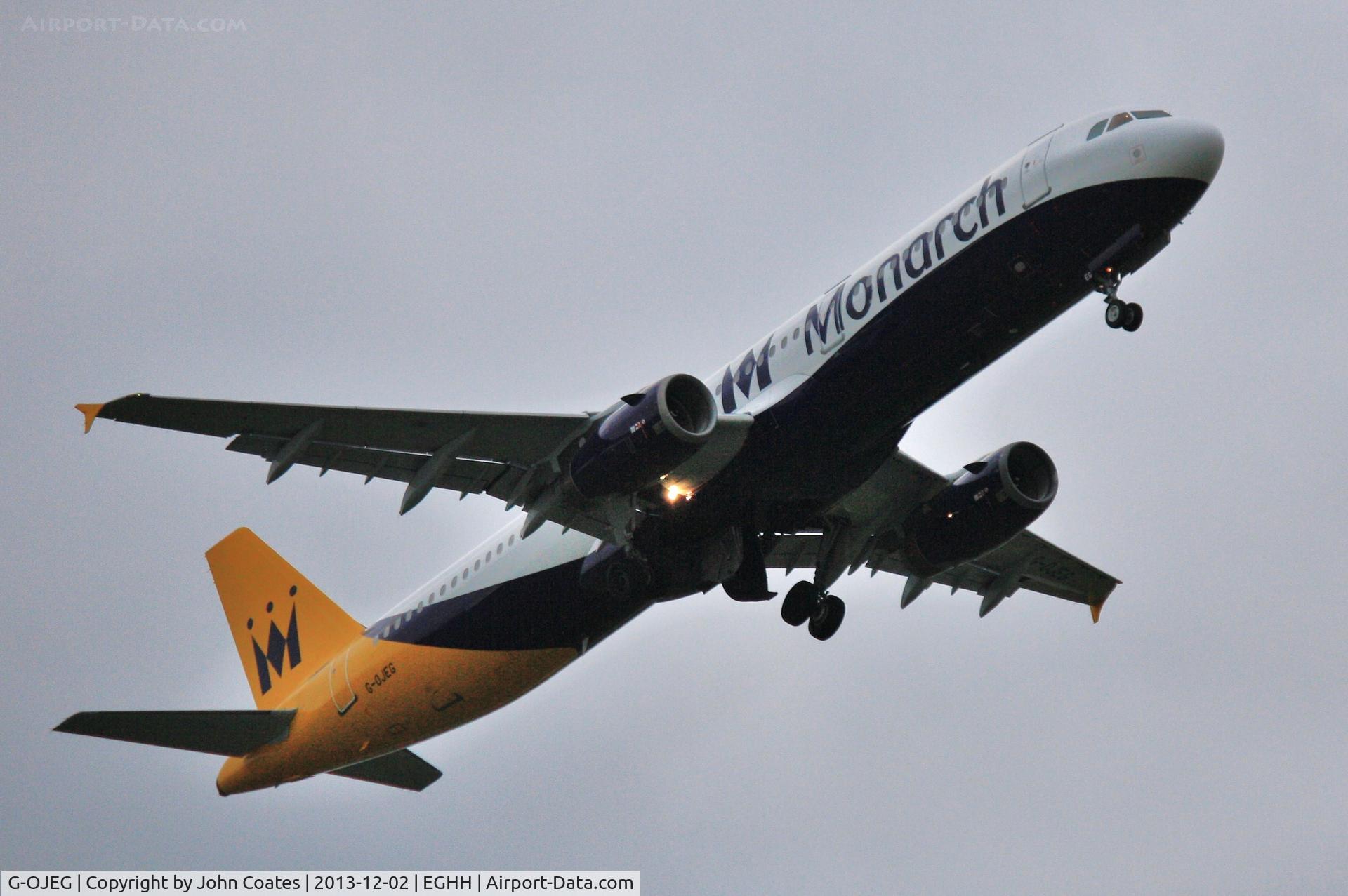 G-OJEG, 1999 Airbus A321-231 C/N 1015, Departing to Birmingham after repaint to latest livery