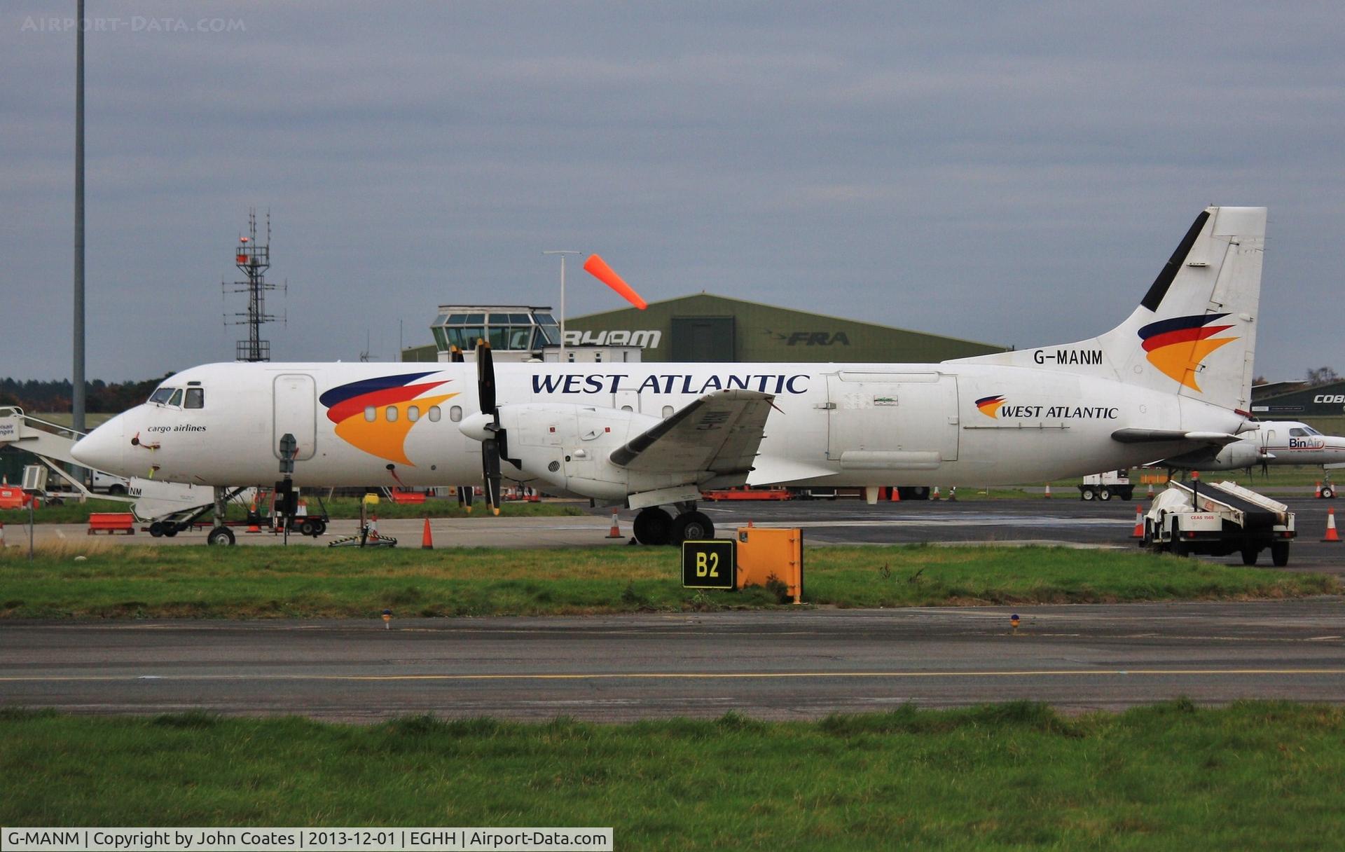 G-MANM, 1988 British Aerospace ATP C/N 2005, Parked on Cargo Apron