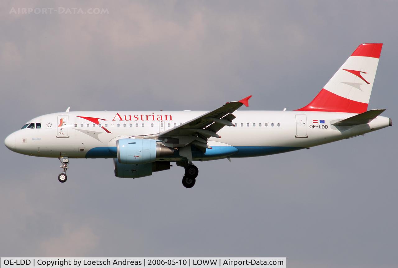 OE-LDD, 2005 Airbus A319-112 C/N 2416, Airbus