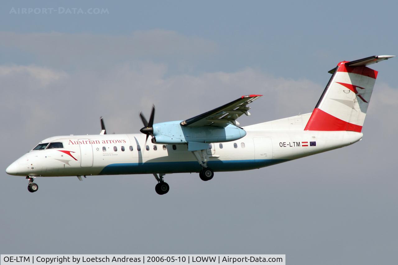 OE-LTM, 1998 De Havilland Canada DHC-8-311 Dash 8 Dash 8 C/N 527, Austrian Arrows